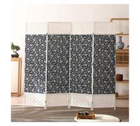 Foldable Room Divider6.6x6.6 Feet Privacy Screen Portable Indoor Partition Stylish Privacy Dividers for Living Spaces Versatile Decorative Divider for Home & Office