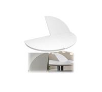 Foldable Round Table Top Extender - Adjustable Space-Saving Design for Small Dining, Kitchen & Outdoor Use - Ideal for Entertaining & Compact Spaces - Expandable Table Solution