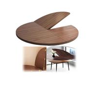 Foldable Round Tabletop Replacement Solut for Expandable, Space-Saving Design - Ideal for Dining Rooms, Easy to Store & Transport (D 160cm/63)