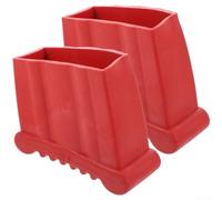Foldable Rubber Ladder Feet for Step Ladders and Furniture to Limit Sliding on Common Floor Materials (2pcs)