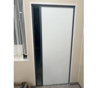 Foldable RV Room Divider Door for Camper, No-Drill Cellular Privacy Gate with Handle, Blackout Invisible Pleated Partition - 32x80in (81.3x203.2cm)