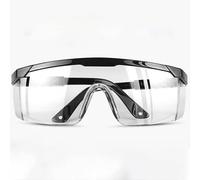 Foldable Safety Goggles Windproof Dustproof Anti-droplet Impact-resistant PC for Laboratory Factory Outdoor Riding Construction Work