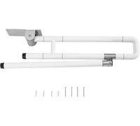 Foldable Safety Handrail For Bathroom - Drop Down Grab Bar, Support Rail For Disabled, Elderly, And Pregnant Women - Shower And Toilet Assist Aid