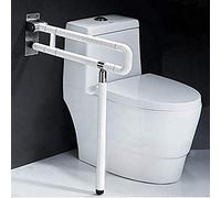 Foldable Safety Support Rail for Bathroom, Handicap Grab Bars with Leg, Handrails Toilet Shower Support for Elderly, Disabled, Pregnant
