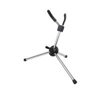 Foldable Saxophone Stand Tripod Holder Treble Sax Metal Floor Vertical Display Bracket Wind Instrument Accessories
