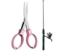 Foldable Scissors, Folding Scissors Travel | Portable Needle String Cutter | Multipurpose Safety Back Strength Scissors for Care, Craft Projects, and Outdoor Kitchen Preparation