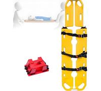Foldable Scoop Stretcher, X-Ray Penetrable Concave Design, Ideal for Emergency and Hospital Use