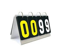 Foldable Scoreboard for Referees and Organizers, Tabletop Manual Number Cards with Easy Reading Layout, Travel Ready Manual Scoreboard Tabletop Scorer Cue Sport Table Tennis Referee Tally Board Game