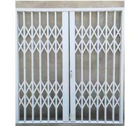 Foldable Security Grille for Windows, Quick-Release Lock for Easy Egress, Burglar-Proof Protection in Bedrooms and Offices