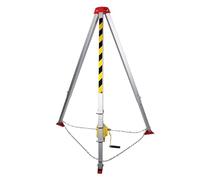 Foldable Sewer Tr System - Emerncy Fire Equint with Legs & Rope Kit for Enclosed Spaces & Construct Safe