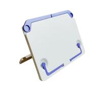 Foldable Sheet Music Stand with Page Clip Extendable Arm Adjustable Textbook Stand for Music Scores Cookbook Reading Study Desk Accessory