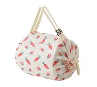 Foldable Shopping Bag, Reusable Grocery Tote, Sturdy Nylon Fabric, Strong Load-Bearing Handles, Compact Storage for Snacks, Cake, Fruits, Soda, Water, Beer, and Daily Necessity