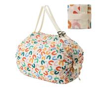 Foldable Shopping Bags - Foldable Tote Bag | Multipurpose Washable Organizer for Supermarket, Work, Camping and Travel