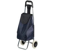Foldable Shopping Utility Cart,Grocery Trolleys,Folding Collapsible Bag Trolly,1Pcs Heavy Duty Personal For Groceries With 360° Swivel Wheels Laundry(Navy)