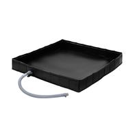 Foldable Shower Base, Camping Shower Tray With Drain, Portable Tent Shower Base, Camping Shower Tent Base, Foldable Shower Tent Awning Base, Portable Foldable Camping Accessories for Indoor Outdoor