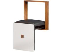 Foldable Shower BenchWall Mounted Folding Stool SpaceSaving Solid Wood Seat for Bathroom Kitchen & Hallway Durable & Stylish Perfect for Small Spaces