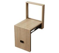 Foldable Shower BenchWall Mounted Folding Stool SpaceSaving Solid Wood Seat for Bathroom Kitchen HallwayDurable & Stylish Design for Easy Storage