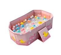 Foldable Shower - Duck Pattern - Portable, For Boys Home Daycare Bathroom Hotel Holiday Camping Routine Daily Travel Apartment Toilet