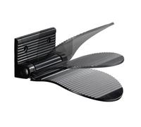 Foldable Shower Foot Rest - 15cm Aluminum Alloy Wall Bracket for Bathroom | Non-Slip, Space Saving and Easy to Store, Ideal for Shaving, Grooming and Relaxing at Home or Spa