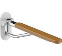 Foldable Shower Grab Bar - Wall Mounted Safe Handle for Seniors & Elderly - Bathroom Support Rail for Stabili & Fall Prevent