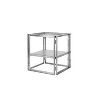 Foldable Side Table Stainless Steel