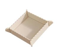 Foldable Silicone Box with Secure Base for Stable Use During Cooking Baking and Outdoor Activities Foldable Silicone Storage Box