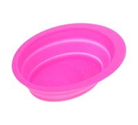 Foldable Silicone Makeup Brush Cleaning Mat for Eye Brushes | Gentle Bristles, Pretty Fashion Shape, Simple Stylish Look, Vanity Table Use, Beauty Salon Work