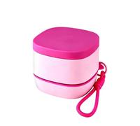 Foldable Silicone Water Bottle - Portable Ice Cup With Lid For Travel Camp | Food Grade Silicone | Space Saving Design Ice Ball Mold | Folding Cup Suitable For Home Office School Travel Camping Picnic