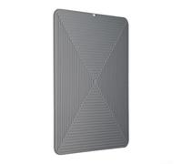 Foldable Sink Drainer Mat for Small Spaces(Gray) | Highly absorbent silicone, keeps counters dry, quick drying for surface, grey color option
