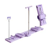 Foldable Ski Trainer Leg Exercise Machine Inner Thigh Exerciser Pelvic Floor Muscle Exercise Equipment for Home Gym for Full Body Workout