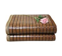 Foldable Sleeping Mat Cooling Bamboo Mattress Pad Breathable Insulated Bed Mat for Home School Dormitory Travel Outdoor Comfort Portable Sleeping Solution