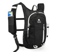 Foldable Small Hiking Backpack with 3 Strap Pockets - Lightweight 300D Spill-proof Daypack for Men Women - Packable Small Travel Backpack with Chest Strap & Trekking Pole Holder - Durable Outdoor Bag