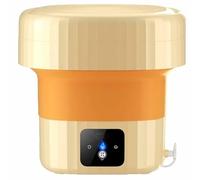 Foldable Small Washing Machine, Portable Handle, Pulsator Cleaning, Easy To Operate, Suitable for Homes, Dormitories, Etc. (green)