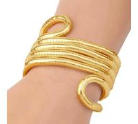 Foldable Snake Necklace For Women - Flexible Chain Multiform | Modelling Snake Bracelet | Costume Jewellery For Christmas New Year Valentine's Day Special Occasion Bohemian Accessory, Se référer à la