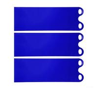 Foldable Snow Sled 137cm Low Temp Plastic Adult(137cm blue 3 pieces)