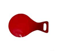 Foldable Snow Sled With Handle, Portable Ski Mat For Winter Sports | Lightweight Fabric Slider For Adults And Teens, Easy Storage Red Sleigh For Snowy Hills