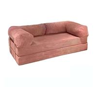 Foldable Sofa Bed,Convertible Sectional Couch with Removable Washable Cover,70cm Deep Modular Futon for Small Space,Living Room Bedroom D,200 * 100 * 70CM