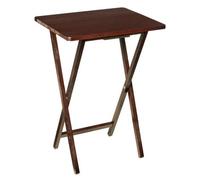 Foldable Sofa Side Table Coffee End Table For Living Bedroom Home Dark