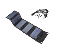 Foldable Solar Charger 15w 6v with USB 5v for Camping