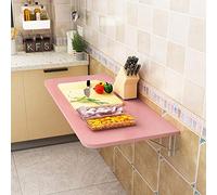 Foldable Solid Wood Wall Table Space-Saving Multi-Functional Kitchen Dining & Computer Desk Various Sizes for Modern Homes Ideal for Small Spaces & Minimalist Living