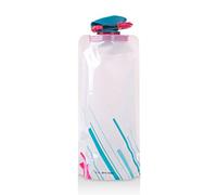 Foldable Sports Bottle - 700ML waterBottles waterPouch - Soft & Flexible Flat Bottle for Outdoor Sports Travel - Easy Roll Up & Lightweight