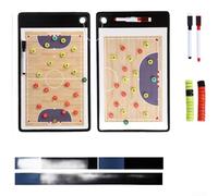 Foldable Sports Whiteboard for Team for Drills and Games Foldable(Futsal)