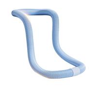Foldable Spring Hoop Spring Hoop Portable Foldable Waist Toning Quiet Design Belly Exercise Training Circle For Home Gym(Blue)