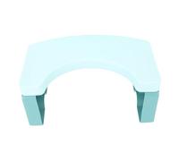 Foldable Squatty Step, PP Portable Squatting Potty Foot Stool Toilet Step Folding Stool Toilet Chair Bathroom Stools For Adults (Green)