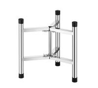 Foldable Stainless Steel Insulation Bucket Stand, Portable Tripod Rack for Milk & Storage Barrels, Durable Space Saving Design