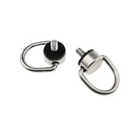Foldable Stainless Steel Strap Screws for Remote | Screw Set for Remote Controller Accessories, Foldable Stainless Steel Strap Screws, Metal D-Rings