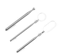 Foldable Stainless Steel Telescoping Lens with Rotating Head for Automotive Maintenance Welding Aircraft Inspection Ergonomic Maintenance