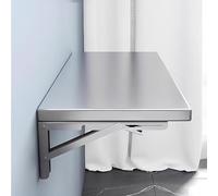 Foldable Stainless Steel Wall-Mounted Kitchen Shelf - Space Saving and Organizational Solution for Home and Kitchen