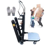 Foldable Stair Climber Hand Truck, Labor-Saving with 500W Brushless Motor, Max Load 260 KG, 12 Ah Battery, Ideal for Moving Heavy Furniture