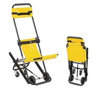 Foldable Stair Evacuation Chair - 400 lbs Capacity Lightweight Folding Lift for Emergency Rescue, Home Use, Single-Person Operation, Ideal for Firefighters and Ambulance